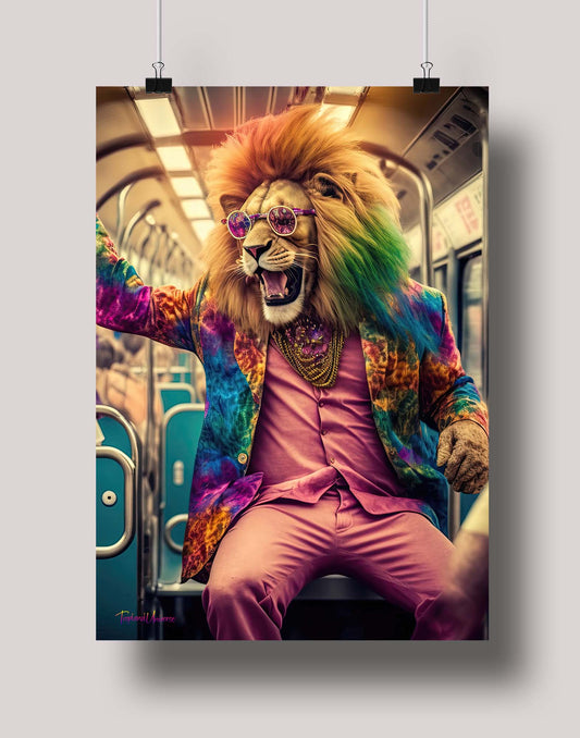 Party Animal! Museum-Grade Poster - Tropland Universe