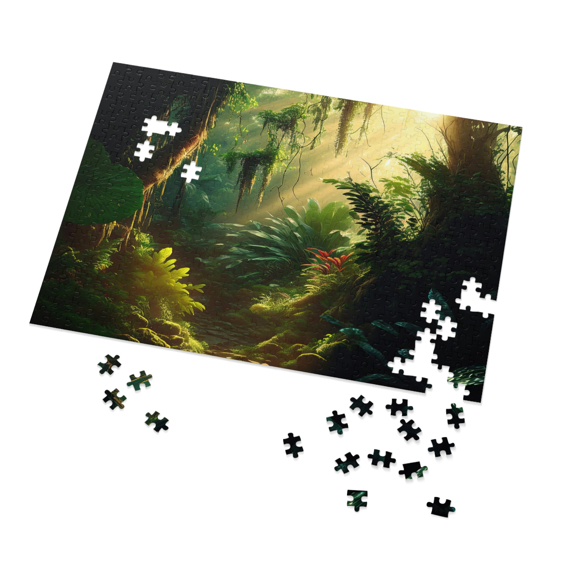 Enchanting Tropland Forest Jigsaw Puzzle (500 Piece) - Tropland Universe